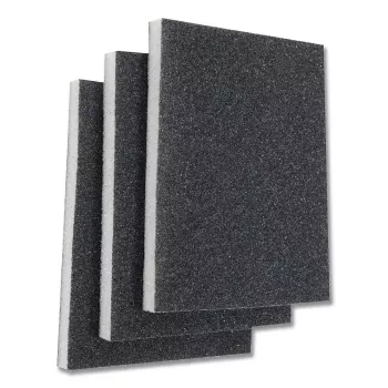 Slīpēšanas sūklis KWB 089030 rupja graudainība 3 gab. 125mm x 100mm x 1cm