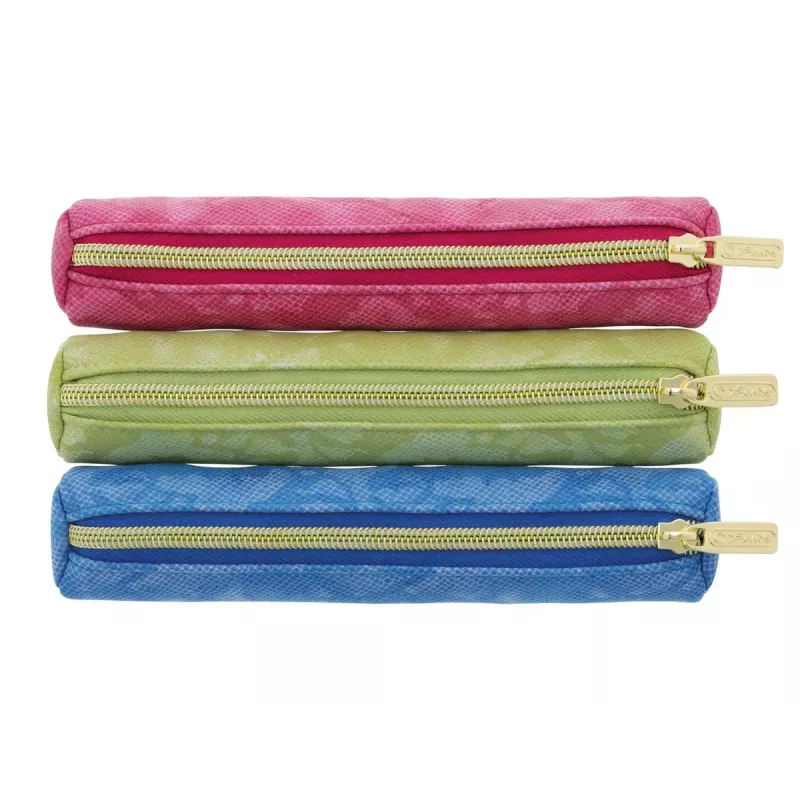 Mīksts penālis Herlitz Bright Animals PU zils 200x40x40 mm