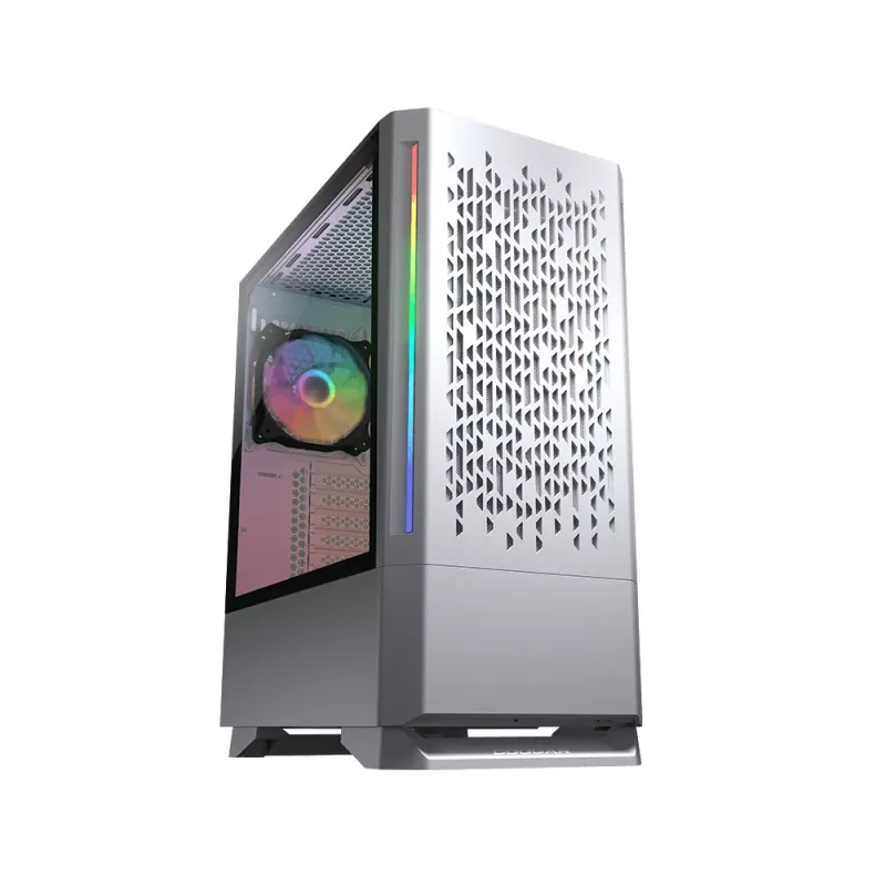 PC Case COUGAR Gaming Case MX430 Air RGB balta Midi Tower