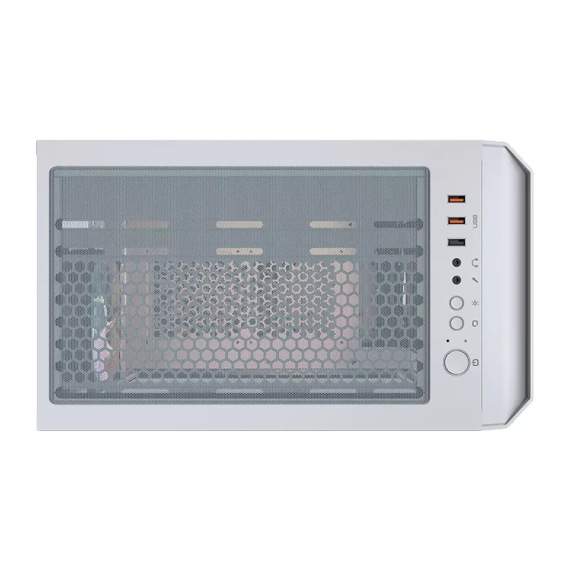 PC Case COUGAR Gaming Case MX430 Air RGB balta Midi Tower