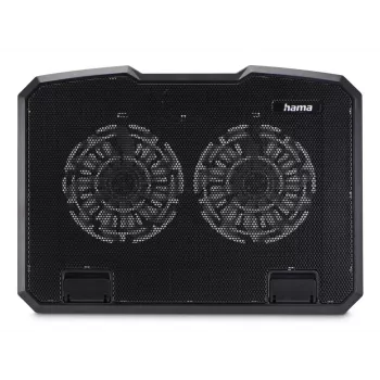 Hama Melns Metal klēpjdatora dzesēšanas paliktnis 39,6 cm (15,6 collas)