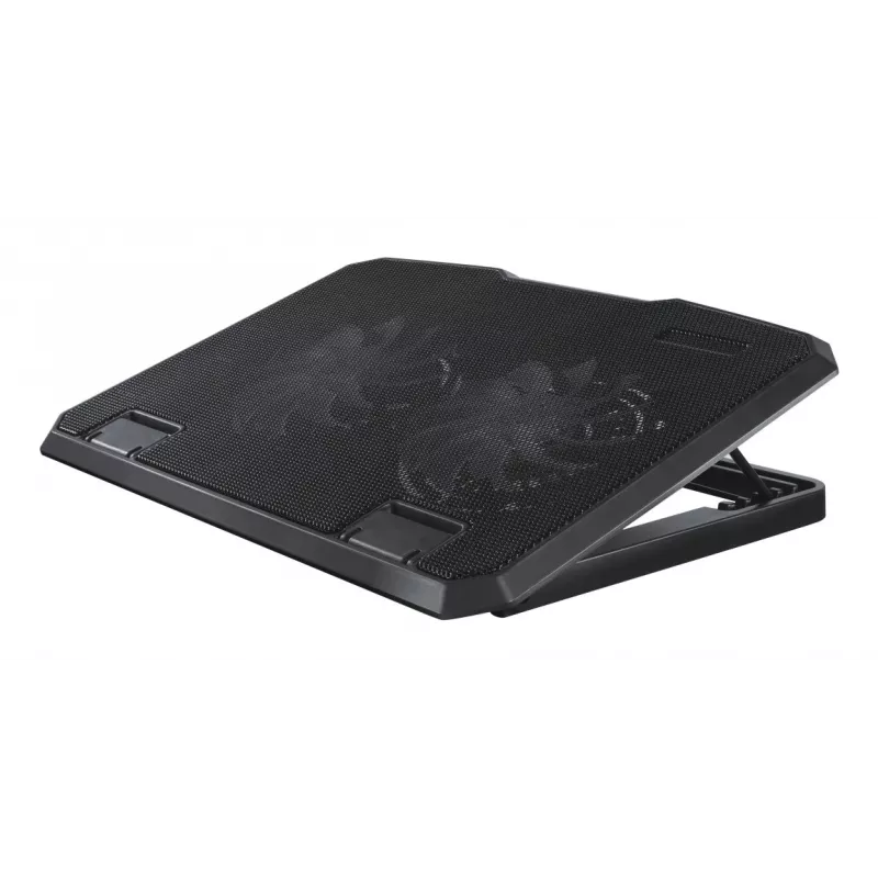 Hama Melns Metal klēpjdatora dzesēšanas paliktnis 39,6 cm (15,6 collas)