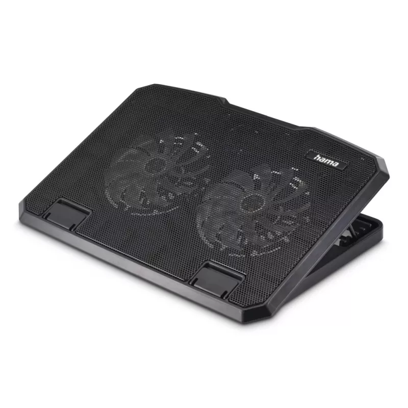 Hama Melns Metal klēpjdatora dzesēšanas paliktnis 39,6 cm (15,6 collas)