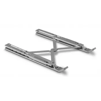Hama Aluminium klēpjdatora statīvs, sudraba krāsā, 39,6 cm (15,6 collas)