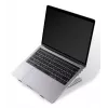 Hama Aluminium klēpjdatora statīvs, sudraba krāsā, 39,6 cm (15,6 collas)