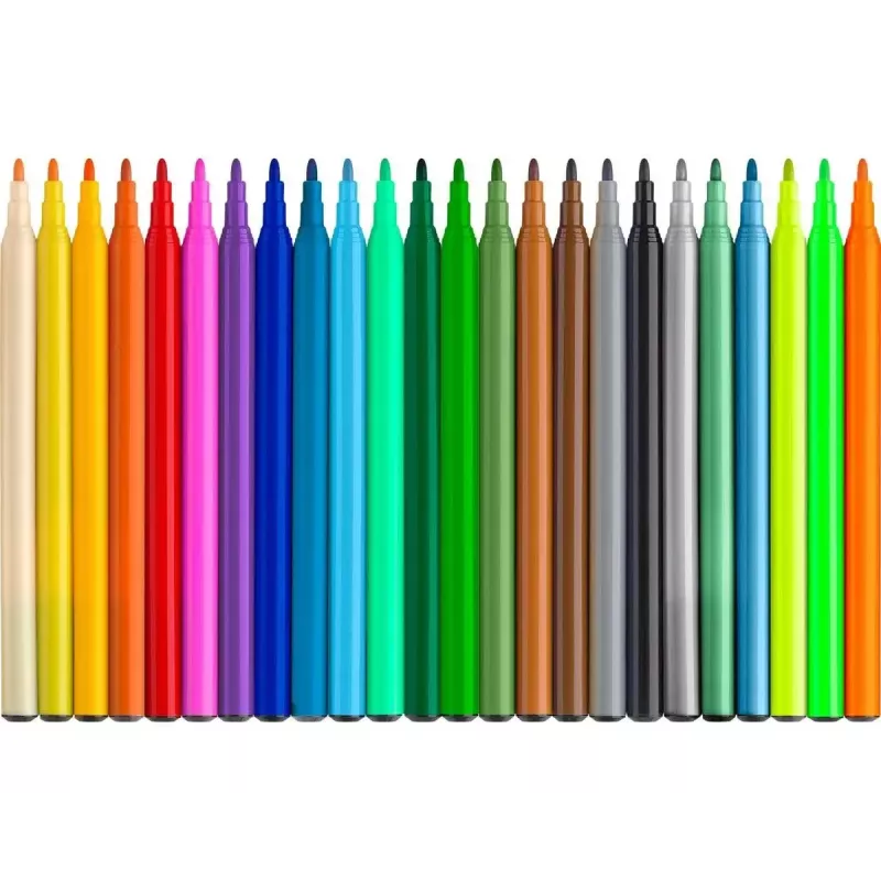 Flomāsteri Faber-Castell 554222 Daudzkrāsains 24 gab.