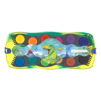 Faber-Castell 125036 krāsu kastīte, dažādas krāsas, cieta, daudzkrāsaina