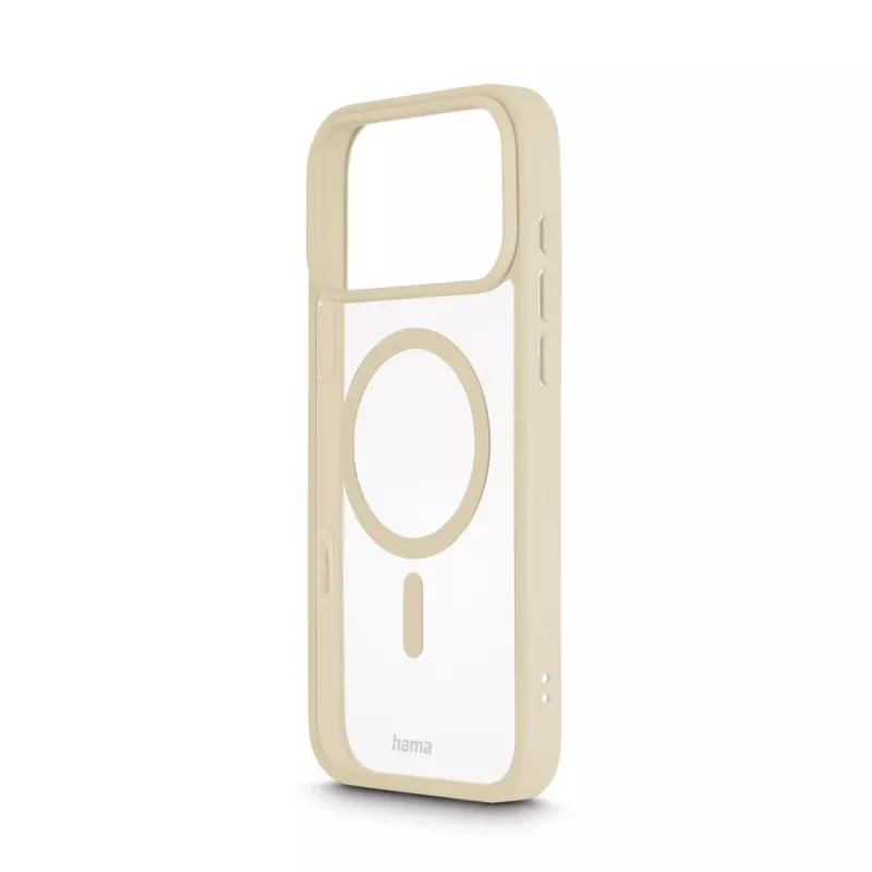 Hama Frame Protect mobilā tālruņa maciņš 17,5 cm (6,9 collas) Vāciņš Bēšs, Caurspīdīgs