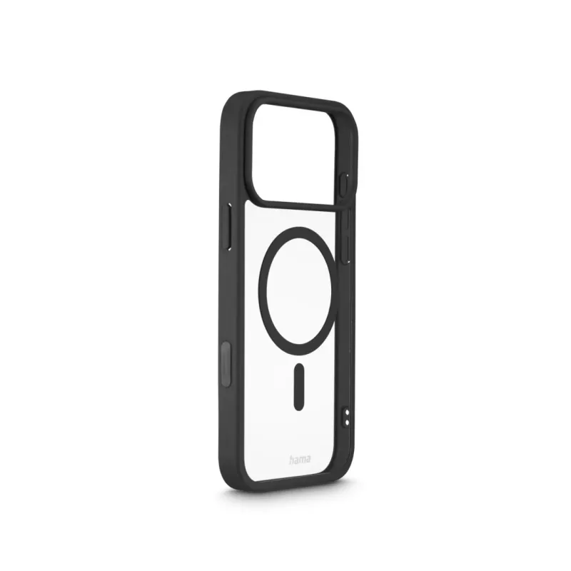 Hama Frame Protect mobilā tālruņa maciņš 17,5 cm (6,9 collu) Apvalks Melns, Caurspīdīgs