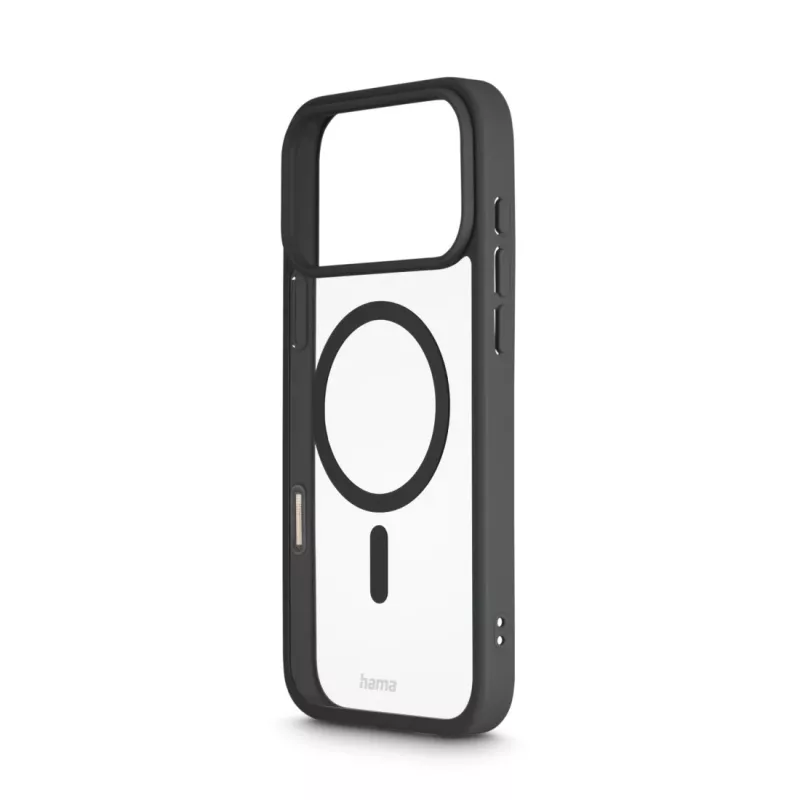 Hama Frame Protect mobilā tālruņa maciņš 17,5 cm (6,9 collu) Apvalks Melns, Caurspīdīgs