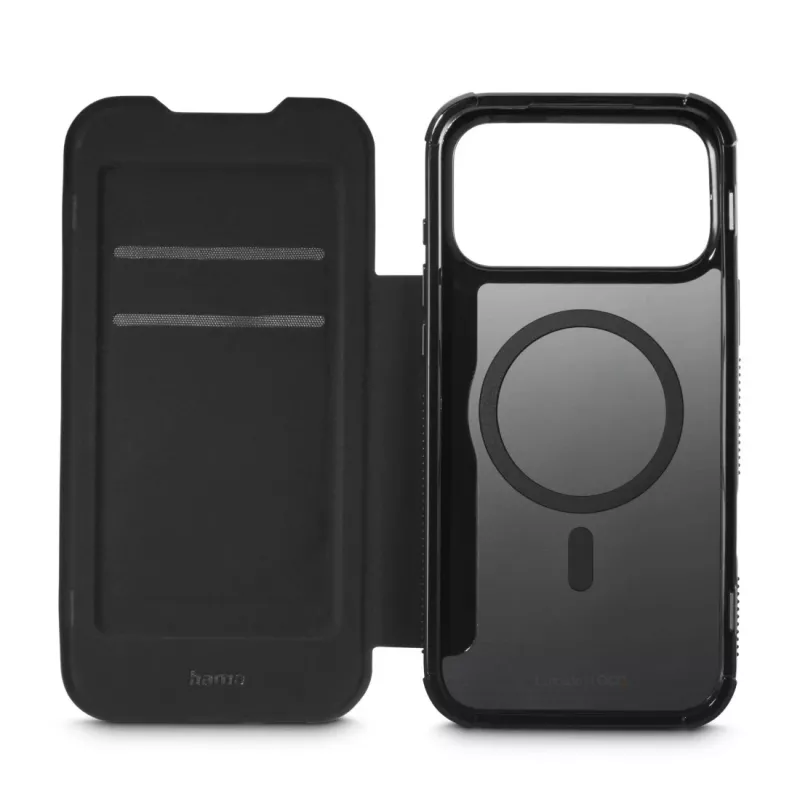 Hama Extreme Protect mobilā tālruņa futrālis 17.5 cm (6.9 collas) Folio Melns