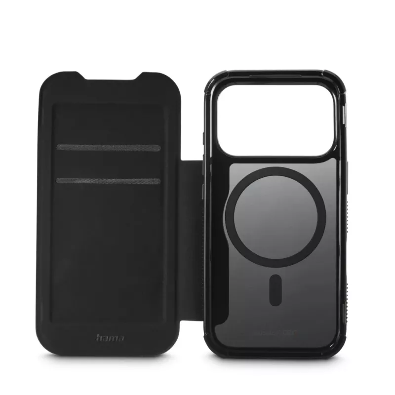 Hama Extreme Protect mobilā tālruņa maciņš 16 cm (6,3 collas) Folio Melns