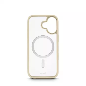 Hama Frame Protect mobilā tālruņa maciņš 16 cm (6,3 collu) Vāciņš Bēšs, Caurspīdīgs