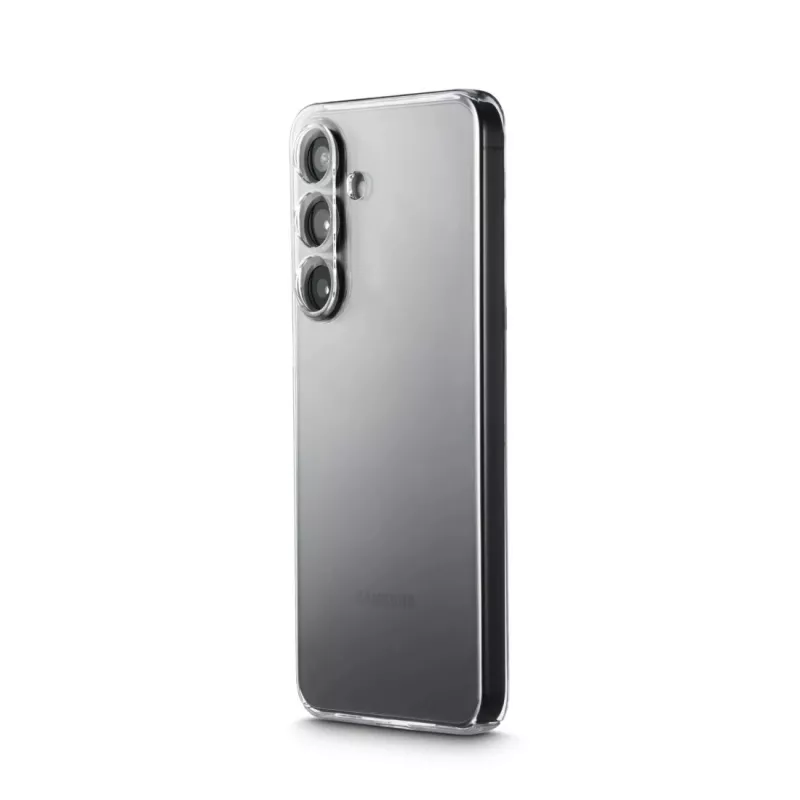 Hama plāns Protect mobilā tālruņa maciņš, caurspīdīgs, Samsung Galaxy S25 FE, 6.7 collas