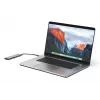 Hama 00200147 saskarnes centrmezgls USB Type-C 10000 Mbit/s Pelēks