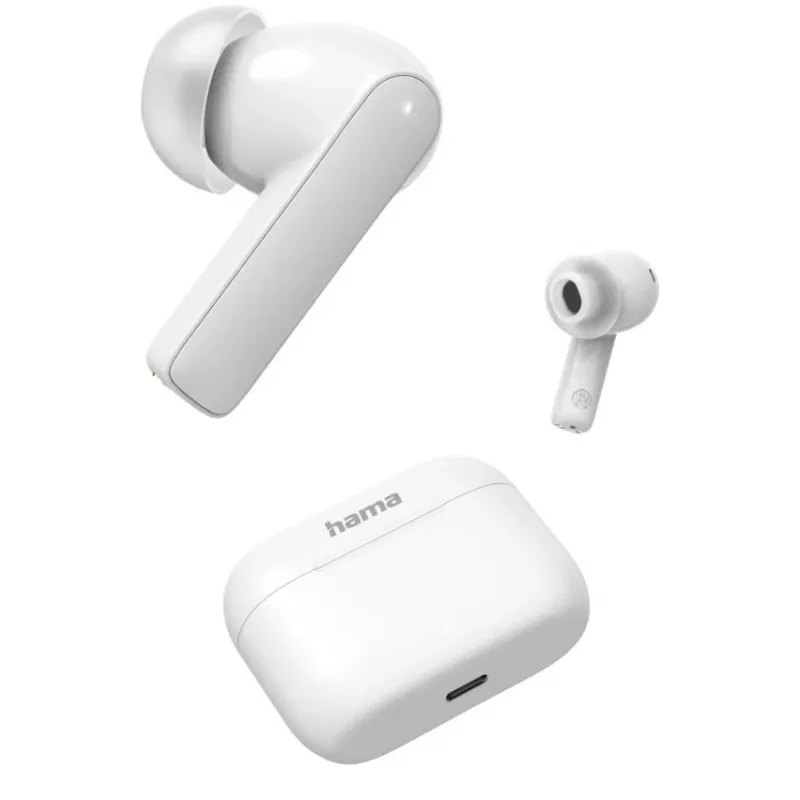 Hama Passion Clear II Headset True Wireless Stereo (TWS) In-ear Calls/Music Bluetooth balta