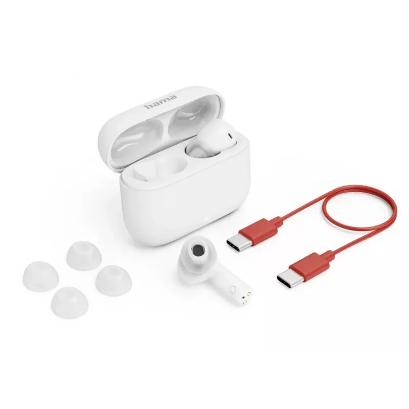 Hama Passion Clear II Headset True Wireless Stereo (TWS) In-ear Calls/Music Bluetooth balta
