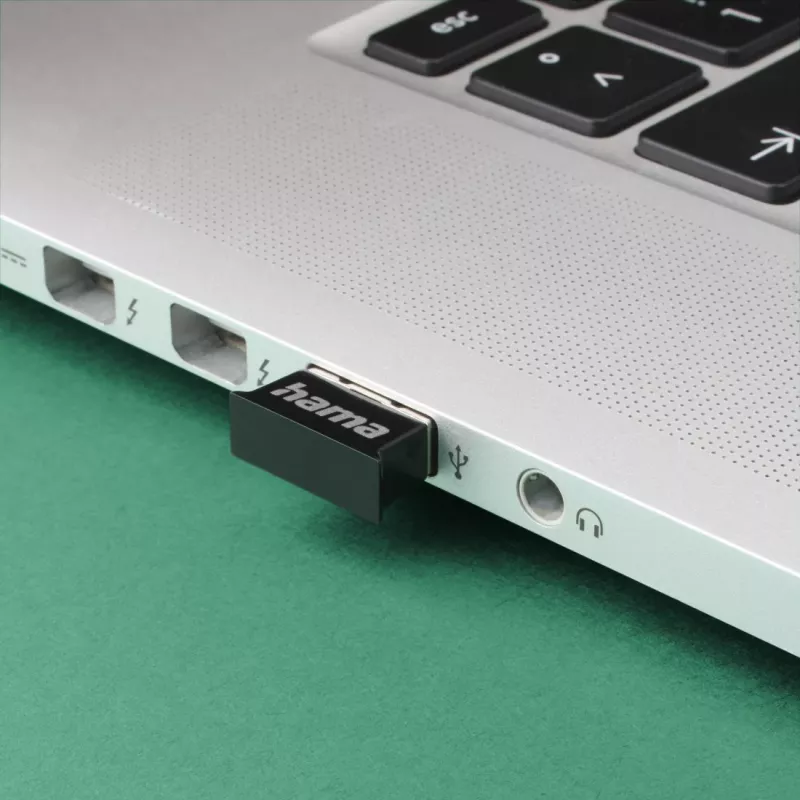 Bluetooth tīkla karte Hama 00053314 3 Mbit/s USB vadu melna