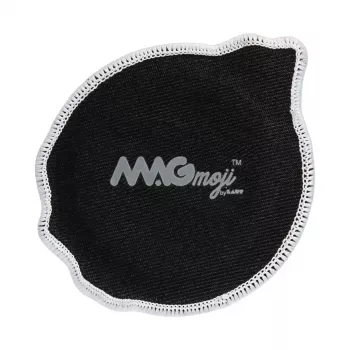 LAUT MAGMOJI BADGE – Unicorn Cookie Christmas Edition nozīmīte, PVC un silikons, brūna/gaiši zila, 1 gab.