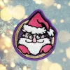 Nozīmīte LAUT MAGMOJI BADGE – Santa Claus Edition, PVC un silikons, daudzkrāsaina, 1 gab.