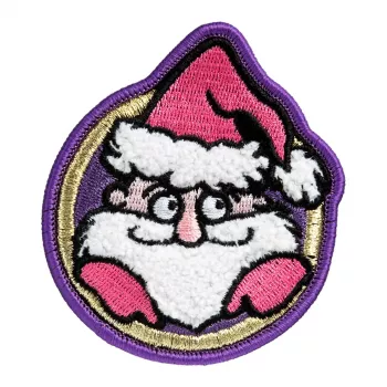 Nozīmīte LAUT MAGMOJI BADGE – Santa Claus Edition, PVC un silikons, daudzkrāsaina, 1 gab.
