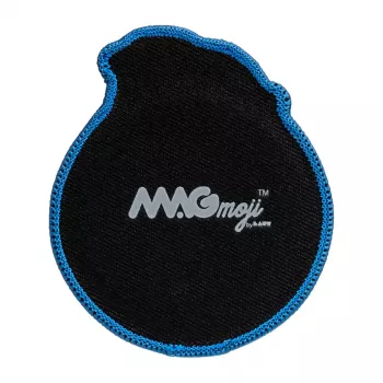 Nozīmīte LAUT MAGMOJI BADGE – Happy Holiday Edition, auduma tekstils, sarkana, 1 gab.