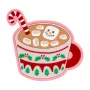 Nozīmīte LAUT MAGMOJI SILLY Snowman Chocolate Christmas Edition — daudzkrāsu PVC un silikons, 1 gab.