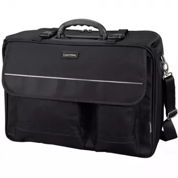 Portatīvā datora soma Lightpak 46008 43,2 cm (17 collas) melna