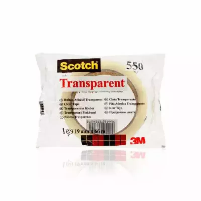 Blīvēšanas lente Scotch 7100194347 caurspīdīga 66 m