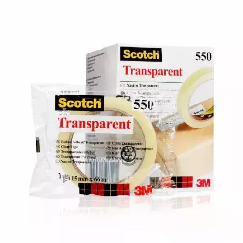 Blīvēšanas lente Scotch 7100194347 caurspīdīga 66 m