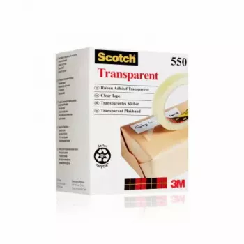 Blīvēšanas lente Scotch 7100194347 caurspīdīga 66 m