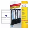 Pašlīmējošās etiķetes Avery L4760-10 noapaļots taisnstūris