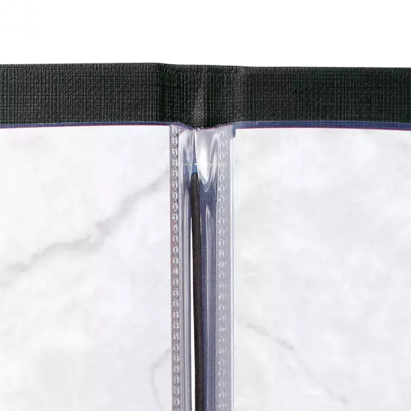 Mape Sigel SM115 Āda Lins Plastmasa Melna A5