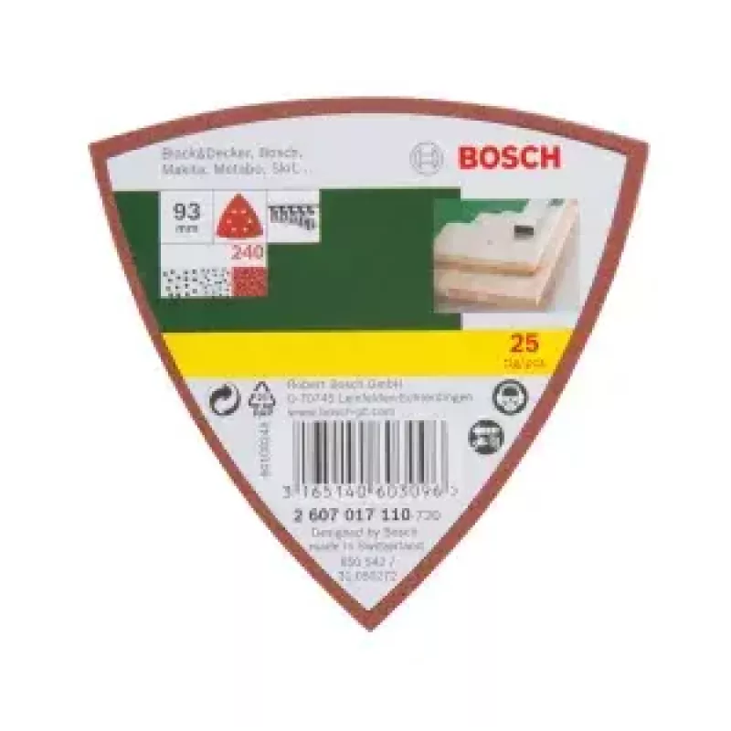 Bosch 2607017110 25 gab. slīploksne