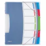 Esselte Divider Book Vivida PP 6 šķirkļi, zila, daudzkrāsaina, polivinilhlorīds (PVC), A4, 266 mm, 20 mm, 320 mm