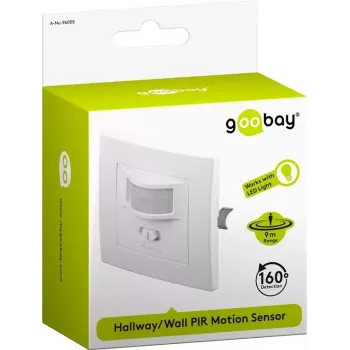 Sienas montāžas sensors Goobay balts 96005
