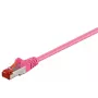 Tīkla kabelis Goobay 95495 fuksīna 2 m Cat6 S/FTP