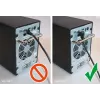 komutācijas kabelis Goobay CAT 5e 2x 90° leņķveida F/UTP melns 0.25m
