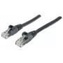 Intellinet tīkla komutācijas kabelis, Cat6, 20 m, melns, CCA, U/UTP, PVC, RJ45, zeltīti kontakti, bez aizķeršanās, ar pārvalku, mūža garantija