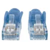 Intellinet tīkla savienotājkabelis, Cat6, 20 m, zils, CCA, U/UTP, PVC, RJ45, apzeltīti kontakti, aizķeršanās novēršana, aizsarguzmava, mūža garantija