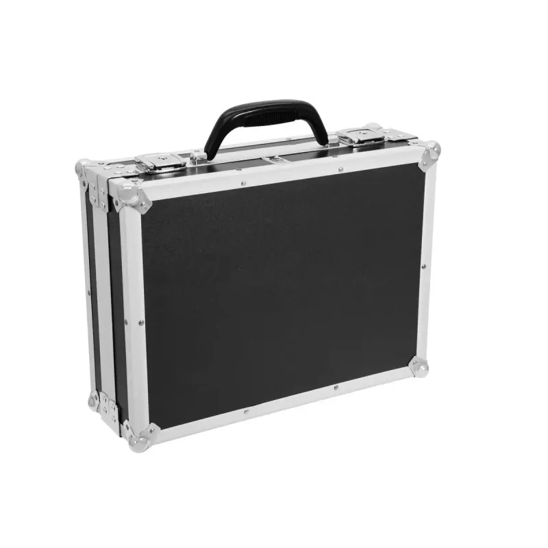 Flight case Roadinger 30126009 Skaidu plāksne Melns Sudrabs 2,5 kg