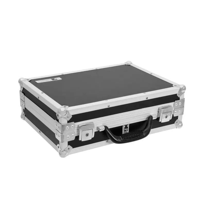 Flight case Roadinger 30126009 Skaidu plāksne Melns Sudrabs 2,5 kg