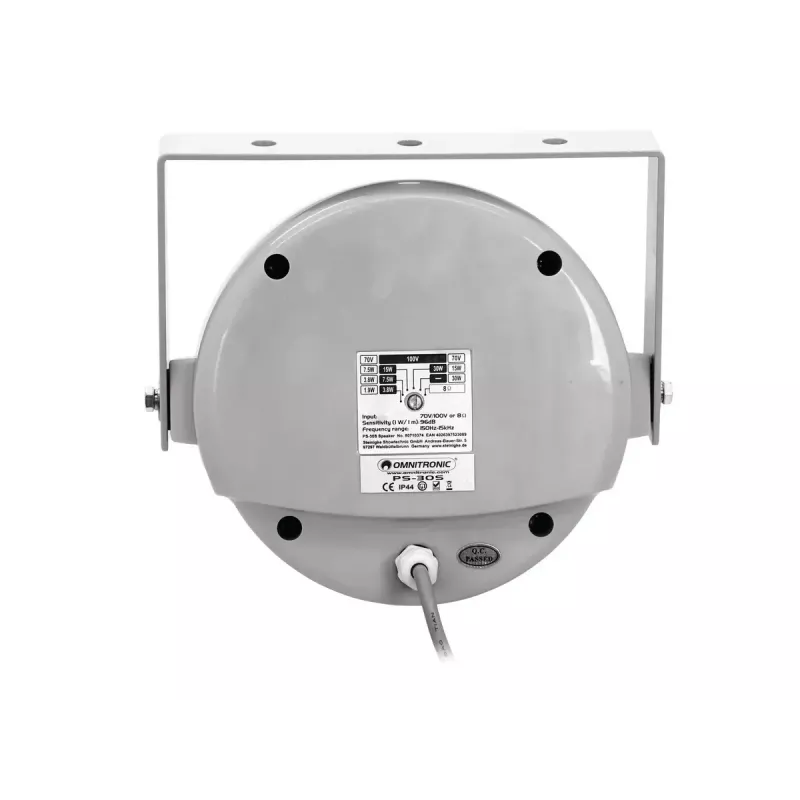Skaļrunis Omnitronic 80710374 balts vadu 30 W