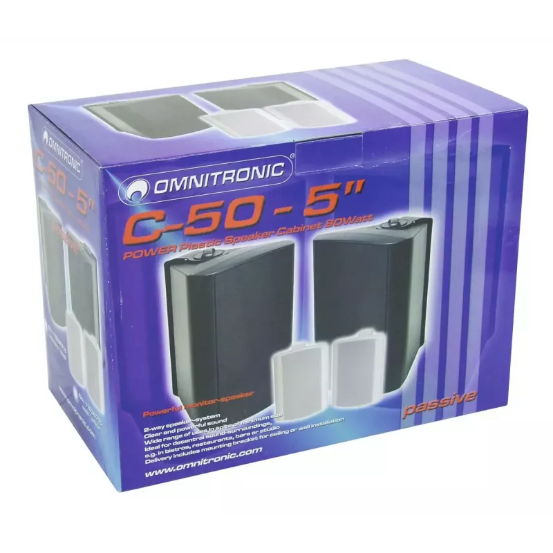 2 ceļu skaļrunis Omnitronic 11036714 40 W
