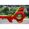 Rotorcraft model REVELL EC135 Air-Glaciers montāžas komplekts, mērogs 1:72, garums 143 mm, rotora Ø 140 mm