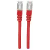Intellinet tīkla komutācijas kabelis, Cat7 kabelis/Cat6A spraudņi, 15 m, sarkans, varš, S/FTP, LSOH / LSZH, PVC, RJ45, zeltīti kontakti, bez aizķeršanās, ar aizsargvāciņu, mūža garantija
