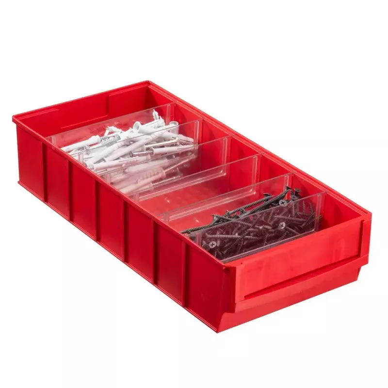Glabāšanas kaste Allit ProfiPlus ShelfBox 400B Sarkana