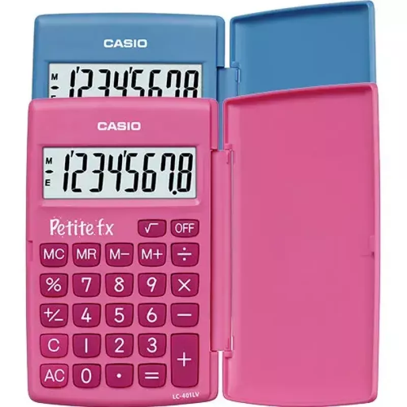 Pamata kalkulators Casio Petite FX Pocket Basic rozā
