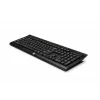 HP K2500 bezvadu tastatūra, pilna izmēra (100%), bezvadu, RF bezvadu, melna