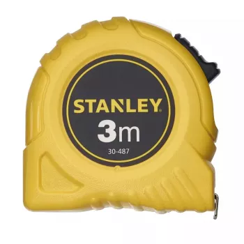 Mērlente Stanley 1-30-497 5m Akrilnitrila Butadiēna Stirols Melns Dzeltens